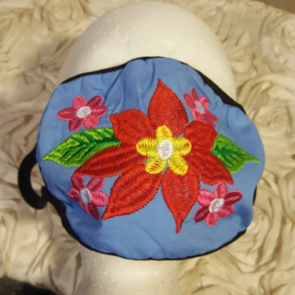 Face Mask Embroidered Fashion Mask